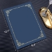 Certificate Holders with Elegant Gold-Trim