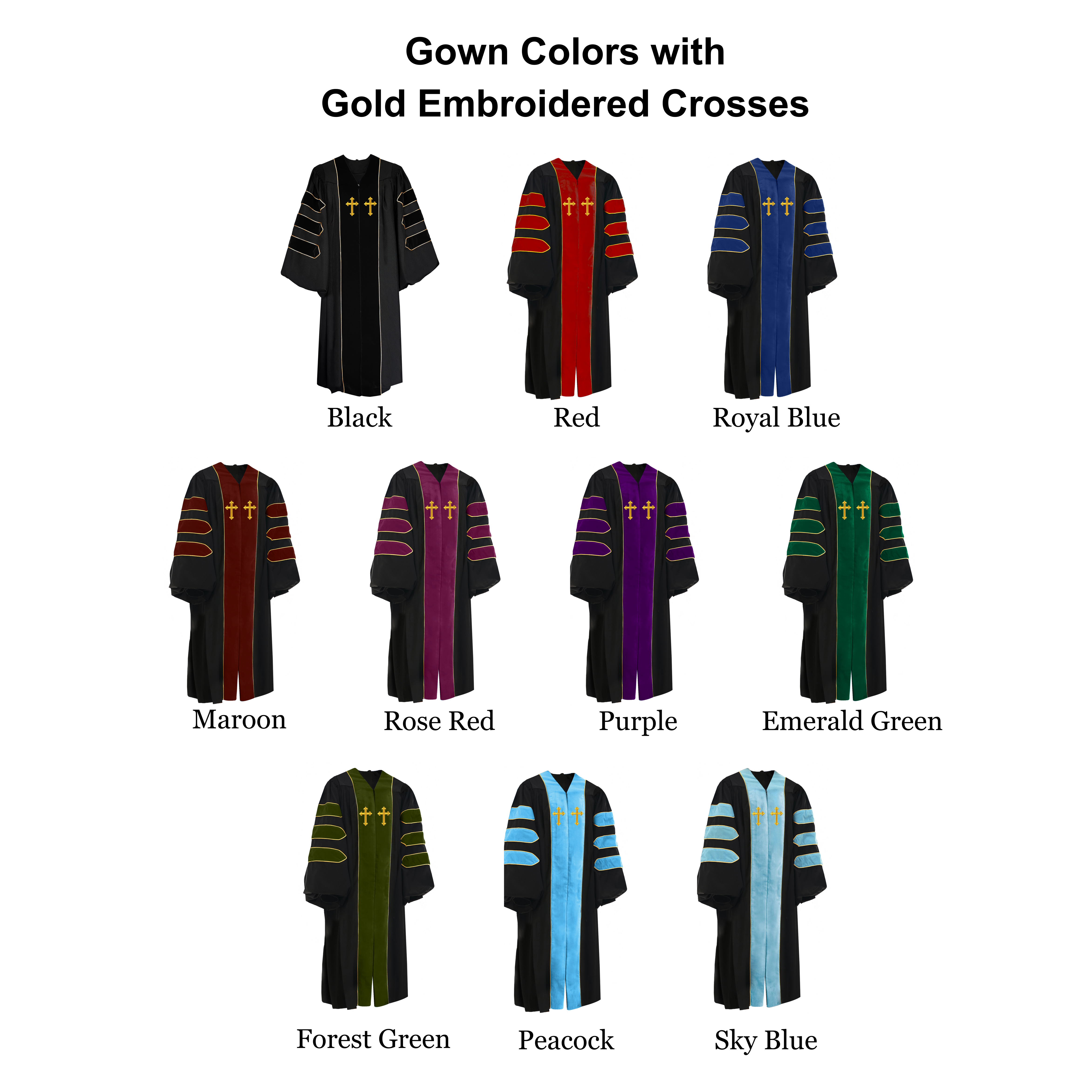 Doctor of Divinity | Clergy Robe