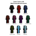 Doctor of Divinity Clergy Robes Colors with Gold embroidered crosses