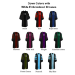 Doctor of Divinity Clergy Robes Colors with White embroidered crosses