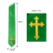 embroidered cross stole measurement