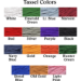 Tassel color swatches