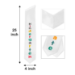 Kindergarten Printed Graduation Stole 50" Length for Kindergarten - KinderSt2