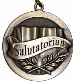 Salutatorian Medallion salutatorian medallion, salutatorian medal, salutatorian medals, graduation medals