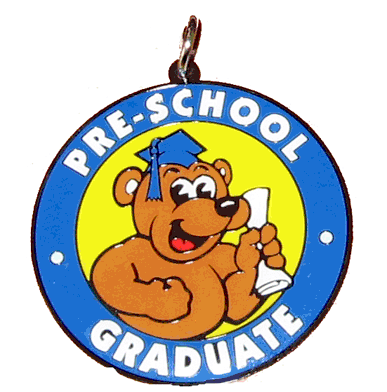 Preschool Medallion Teddy, Bear, Medalions,honor, student, special, give,preschool,kinder