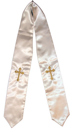 Embroidered Stoles graduation stoles, graduation stoles with patterns, stoles, graduation gown and stole, satin stole, stoles for graduations