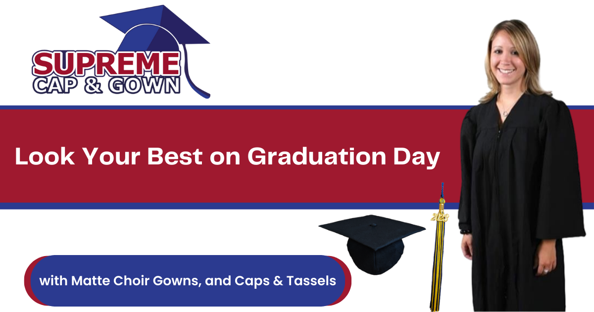 Matte Graduation Gown Cap Tassel